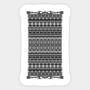 Runic Pattern Sticker